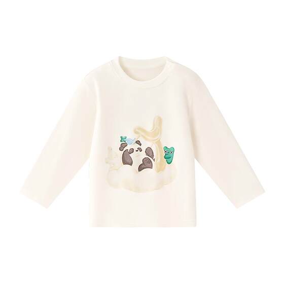 
babycare children's heated cotton T-shirt boys' spring clothes girls' tops baby long-sleeved bottoming shirt