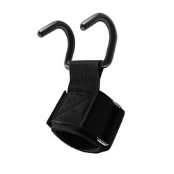 Single bar pull-up wrist guard assist hook