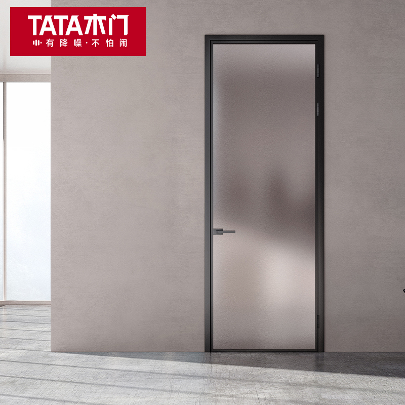 TATA木门 家用厨房卫生间阳台门铝合金玻璃门定制卫生间门LB109