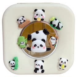 Cartoon removable wall-mounted punch-free fresh-keeping bag cover box