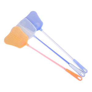 
Camellia fly swatter household thickened old-fashioned plastic large long handle summer mosquito killing manual mosquito swatter
