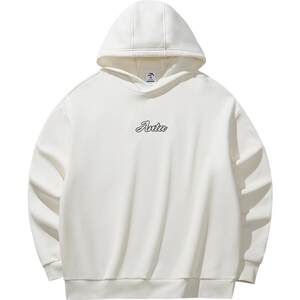 
ANTA hooded sweatshirt for men and women, new spring style, casual loose trendy pullover long-sleeved knitted top for couples