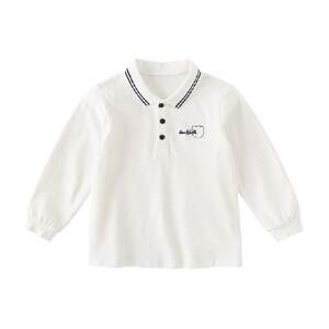 
[Same style in shopping mall] David Bella Boys POLO Shirt Long Sleeve 2026 Spring and Autumn New Children's T-Shirt Bottoming Shirt
