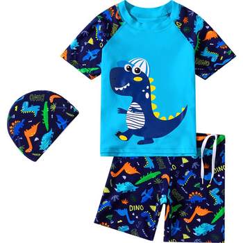 Children's split swimsuit new childlike fun and cute fast dry
