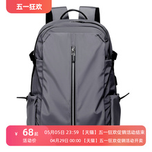 Backpack men's 2024 new casual canvas travel