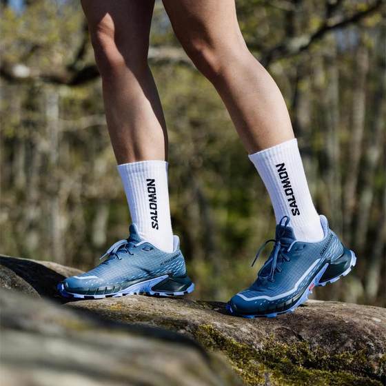 Salomon Alphacross 5 Trail女透气户外登山徒步越野跑鞋2024新款