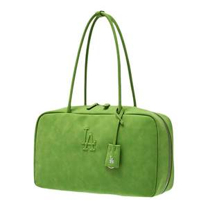 
MLB official Korean retro fashion zipper square tote bag for male and female couples 25 autumn and winter new style ORSD1