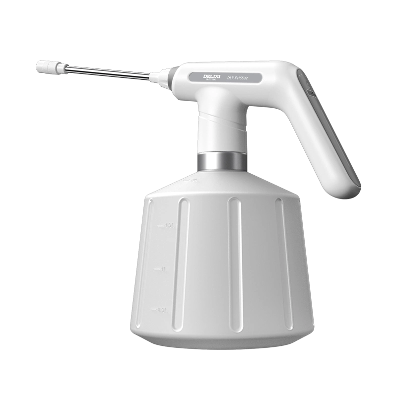 德力西电动喷雾器喷壶浇花神器高压洒水喷水壶家用细雾