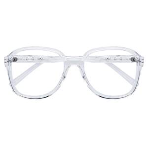 
LOHO anti-blue light eye protection, anti-radiation, transparent large frame, new Korean style men's and women's large face frame myopia flat glasses