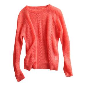 Malaysia Wool Sweat Ms. Thin Hip -Horse Cover Sweaters Counterlas Lazy Wind 2024 Explosion new top
