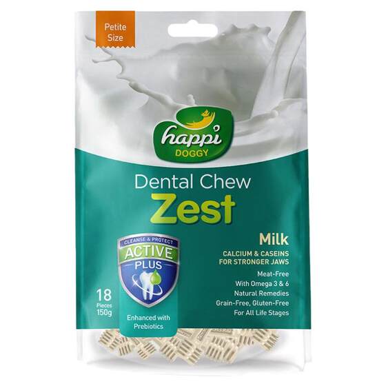 
Singapore Happiskippi molar stick pet tooth cleaning dog puppy adult dog small dog snacks to remove bad breath