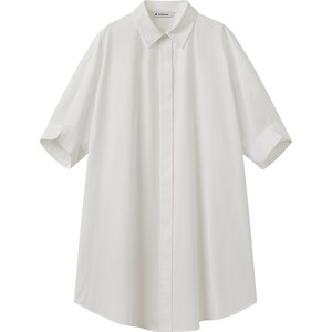 
French style seaside vacation light hostage shirt dress women's summer short-sleeved dress DDS2LD5125