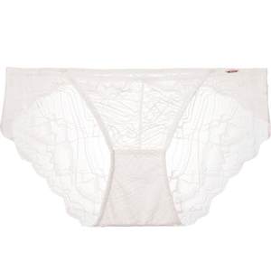 
French lace Gorel lightweight and breathable underwear, feminine mid-waist, skin-friendly, comfortable and soft briefs for women