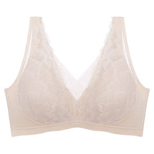 
Wacoal Lace Side Wireless Large Breast Bra Underwear Women WB82H5