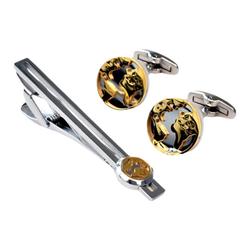 "stars And Earth" Cufflinks And Tie Clips French Shirt Cufflinks Buttons Fashion Light Luxury Men's Suit Gifts