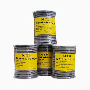 
Electrostatic rope German MTB conductive rope silver fiber electrostatic rope destatic discharge rope anti-static elimination rope