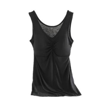 Modal padded camisole for summer, versatile
