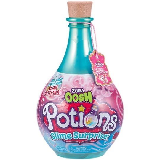 SLIMY Magic Potion Squishy Droplet - Set Slime Magico Con Calderone E Bacchetta, 2 Masse Da Gioco, Per Bambini 5+ - 4