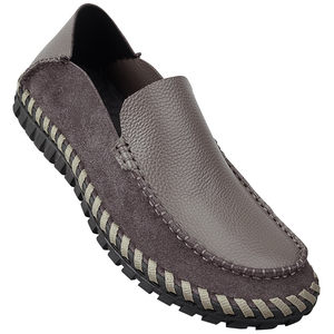 
New popular color matching pure hand-sewn men's shoes with wide head and big bones, fat single layer genuine leather, first layer cowhide trendy shoes