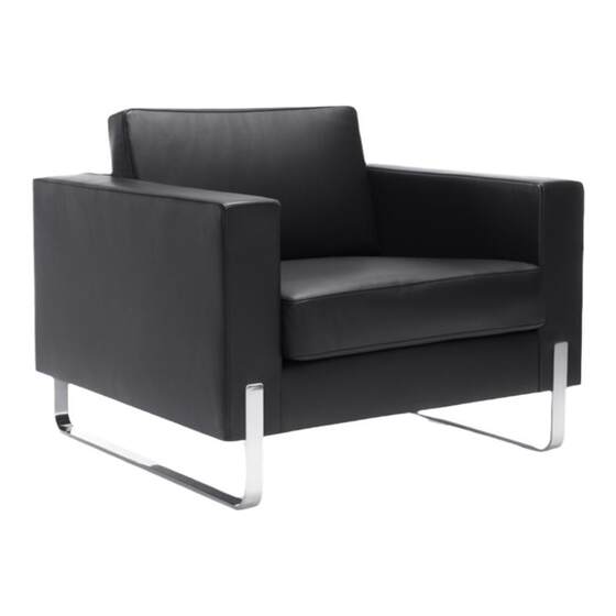 
Simple business new style reception area leisure reception room three-person office creative sofa coffee table combination