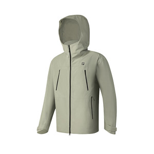 
FILA official men's top two-piece set 2025 spring new outdoor sports loose basic jacket