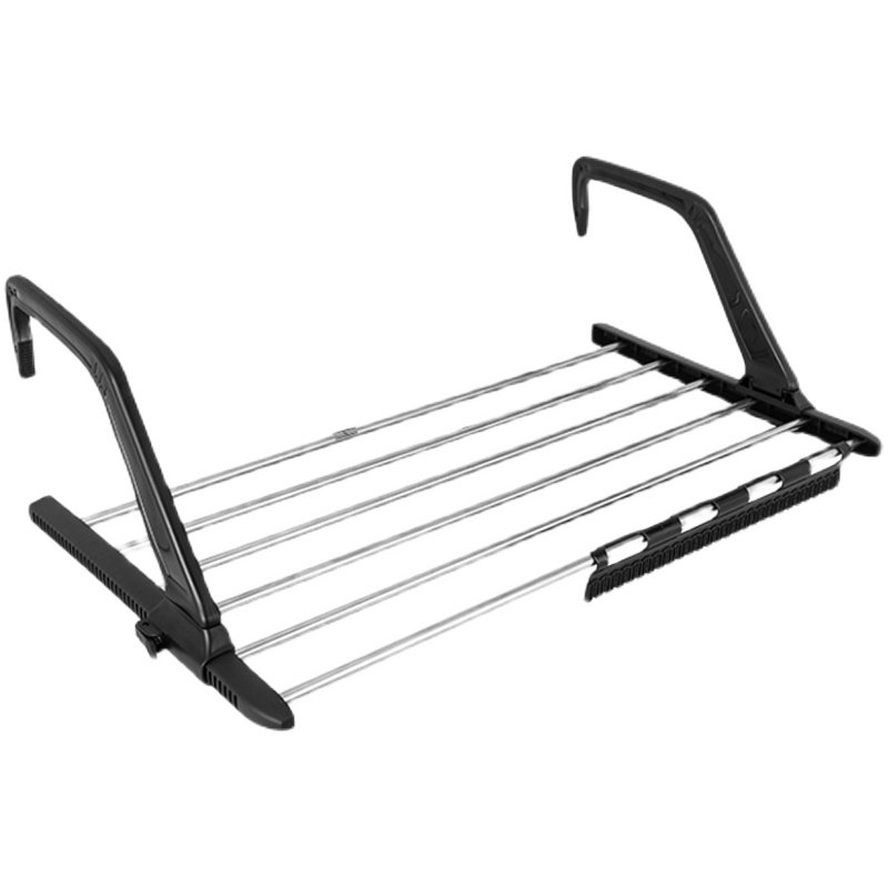 Window Sill Drying Rack Balcony Clothes Drying Artifact - Shoe Drying Rack - Window Sill ...