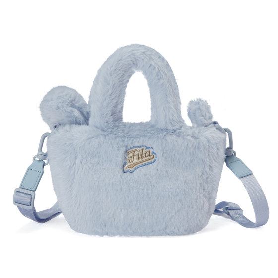 FILA FUSION File Chao Women's Bag Shutter 2024 winter new casual plush handbags