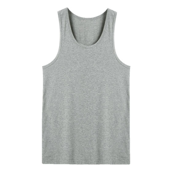 
Three Gun Men's Knitted Vest Breathable Undershirt Cotton Bottoming Thin Summer Elastic Sweat-Absorbent Racer Sports Top