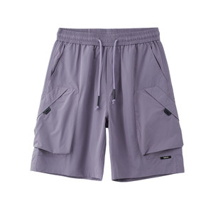 
Baleno SK ice silk casual shorts men's 2026 summer thin loose sports pants quick-drying five-point pants men YS