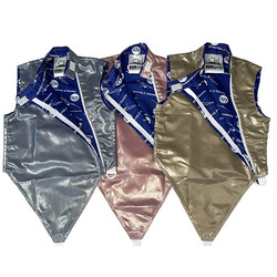 Foil Metal Clothing New Ultra-thin Silver Foil Vest Ultra-thin Comfortable Lightweight Washable Electric Foil Sword Clothing