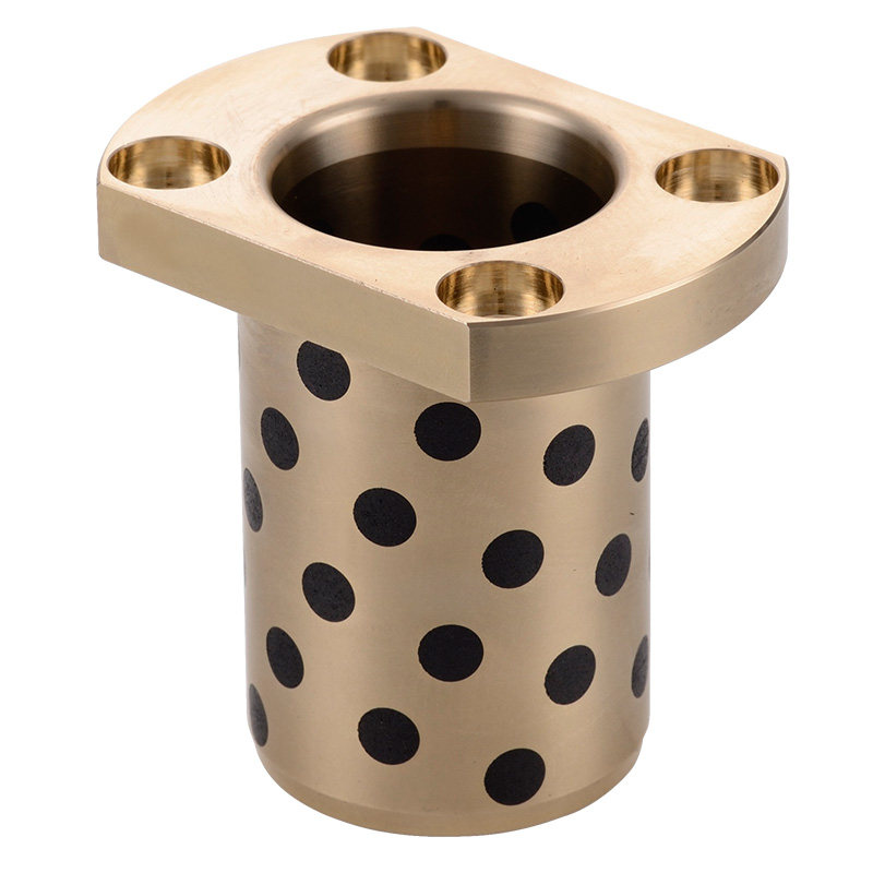 2 Stück Messing-Graphit-Lagerbuchse 20x30x50 Mm – Selbstschmierend, Hochtemperaturfest Bis 280 °C