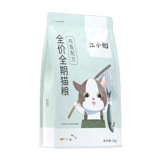 
Jiang Xiaoao full-price full-term cat food chicken and fish formula nutritional supplements with added bonito flakes 20*0.5kg general staple food