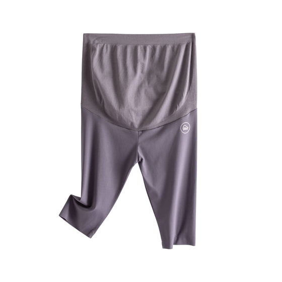 Pregnant women's leggings in summer thin pork pants spring and autumn fashion trend mother wearing shark pants safety pants shorts
