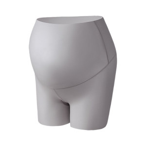 Pregnant women's underwear safety pants di -in -light light in summer without trace thin ice silk shark pants triceps, three -pointers, shorts
