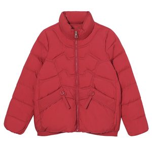 
Winter down jacket short women's black loose white duck down jacket jacket top warm mother dress middle-aged and young