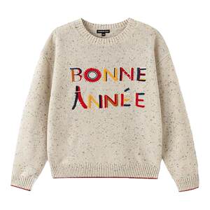 
Balabala Children's Cashmere Sweater Boys' Sweaters Medium and Large Children's Knitted Sweaters Autumn and Winter Children's Clothing Wool Bottoming Sweaters Trendy