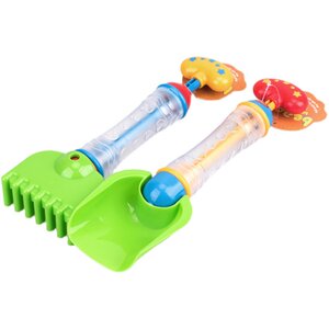 Beach Children's Multifunctional Children in Summer Playing Water Spray Gun Diggling Sand Shuttle Darma Baby Play Water Play Sand Toys