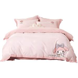 
Mercury Home Textile 60S Long Fleece Cotton Brush Warm Kit Infant Class A Three/Four-Piece Kids Quilt Cover Bed Sheet