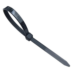 
White national standard nylon cable tie 3*150mm outdoor widened air conditioning tie 8*200 strangle dog fixed buckle