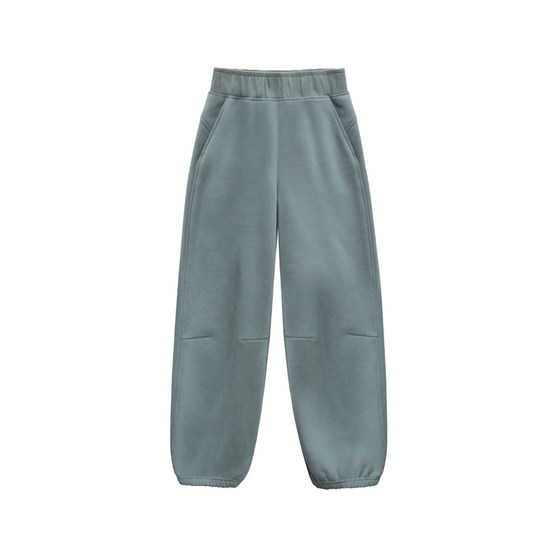 
2025 new autumn and winter sweatpants women's fleece thickened warm casual women's carrot pants elastic waist slim sports pants