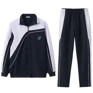 Yarant Senior Edition Middle School Men and Girls' Breakfast Antibacterial Jacket Zipper Long Pants Super Sofne and Velvet Pants
