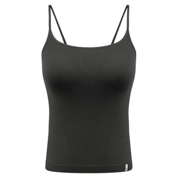 Soft camisole semi-fitting back with adjustable shoulder straps