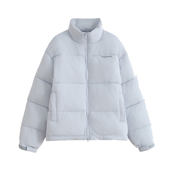 
Xuperman lightweight short stand collar cotton coat winter windproof warm bread coat coat couple