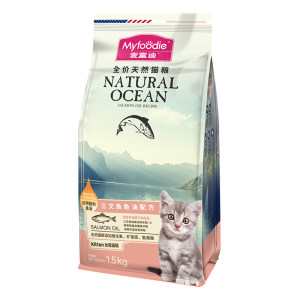 
Maifudi cat food adult cat kitten food salmon krill fish oil natural food cat full price cat staple food 1.5kg