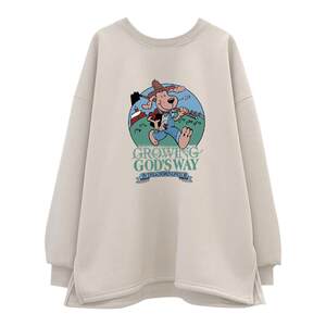 
Jingqi Maternity Clothes Tops Sweaters Autumn and Spring 2026 New Large Size Clothes Loose Long Sleeves Mid-Length T-Shirts for Women