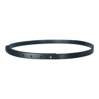 Black leather neck strap genuine leather necklace chocker handmade