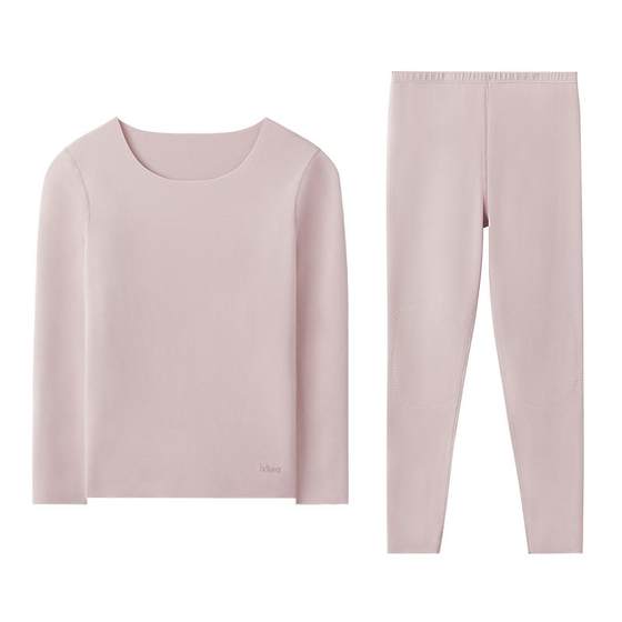 
Red Bean Hot Star H2 Warm Ginger Fever Antistatic German Velvet Seamless Underwear Men's and Women's Autumn Clothes and Autumn Pants Warm Set