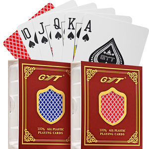 
GYT Plastic Playing Cards PVC Genuine Flagship Store Wholesale Double-sided Frosted Waterproof Anti-folding Shuttle Haddock Bridge