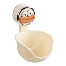 Wall-mounted beauty egg storage partition design for drainage and ventilation