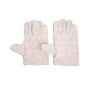 
Double-layer fully lined 24-line canvas gloves, electrical and mechanical wear-resistant thickened welding old labor protection protective equipment manufacturer
